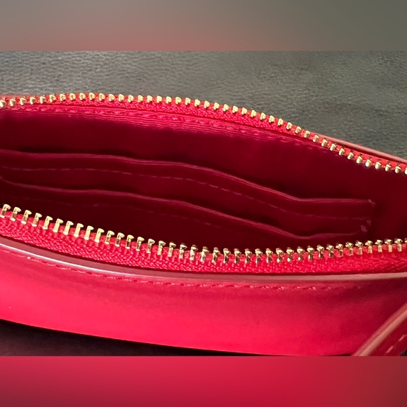 Coach Leather Wristlet in Red - Picture 6 of 11